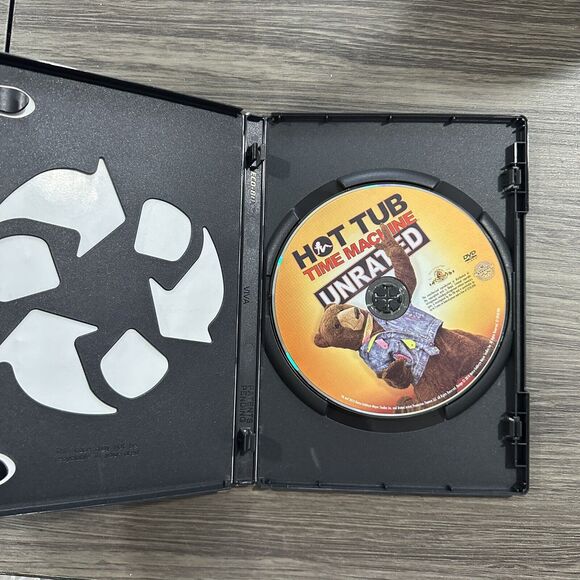 Hot Tub Time Machine - Unrated (DVD, 2010, Widescreen) Time Travel Comedy Awesom - Picture 3 of 3